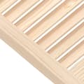 Miniatyrbild 5 av 7: vidaXL Skåpluckor lamelldesign 2 st 61,5x39,4 cm massiv furu