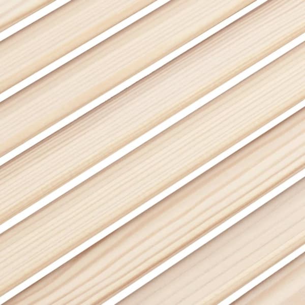 vidaXL Skåpluckor lamelldesign 2 st 61,5x39,4 cm massiv furu