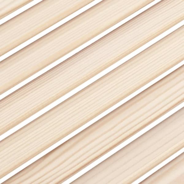vidaXL Skåpluckor lamelldesign 4 st 39,5x39,4 cm massiv furu