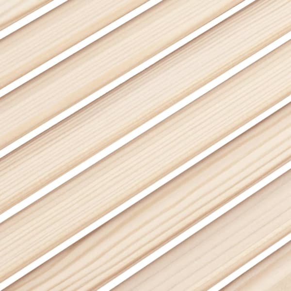 vidaXL Skåpluckor lamelldesign 2 st 39,5x49,4 cm massiv furu