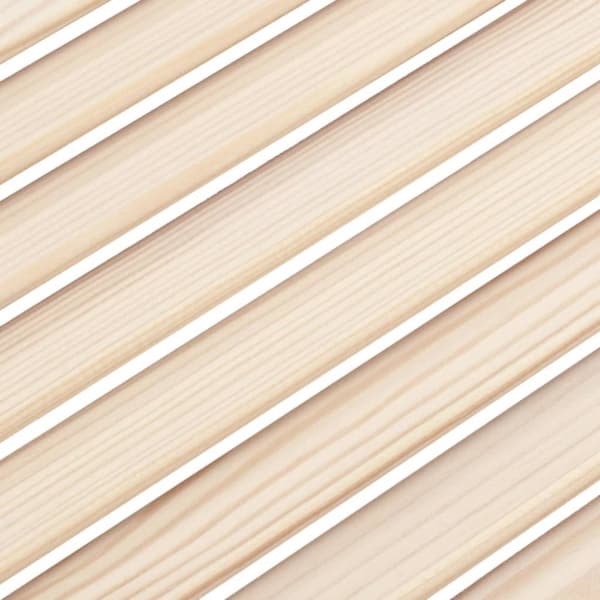 vidaXL Skåpluckor lamelldesign 2 st 39,5x39,4 cm massiv furu