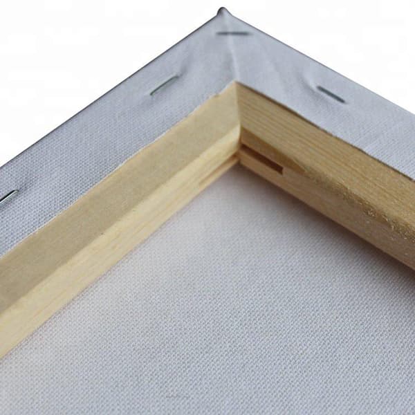 3-Pack - Canvastavla 40x30 cm - Tavla / Målarduk - Canvas Vit