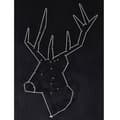 Miniatyrbild 3 av 3: String Art Box - Blackboard Deer wire art 30 x 22 cm