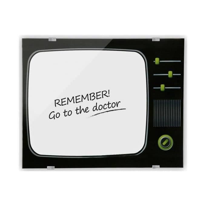 Tv-väggpanel i glas