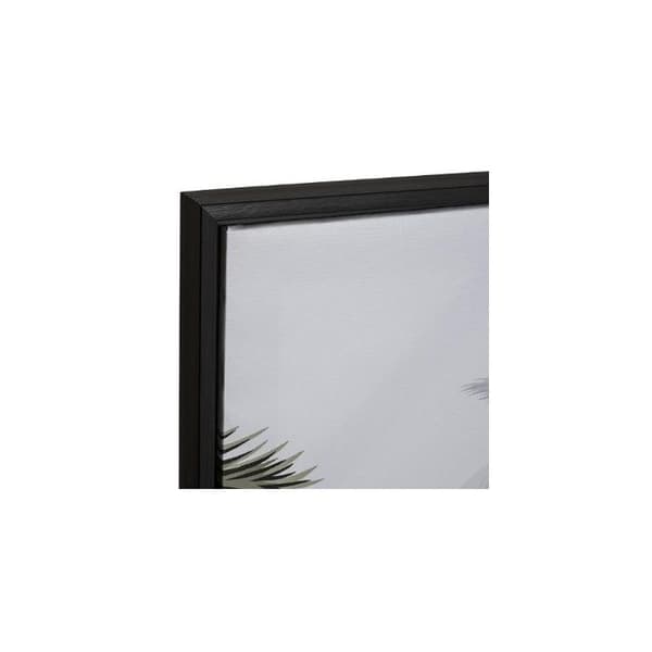 Inramad tryckt duk Zebra 68 x 68 cm Atmosphera