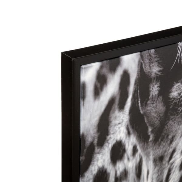 Tryckt och inramat duk "Leopard" 58 x 78 cm Atmosphera