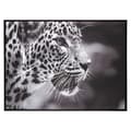 Miniatyrbild 1 av 2: Tryckt och inramat duk "Leopard" 58 x 78 cm Atmosphera