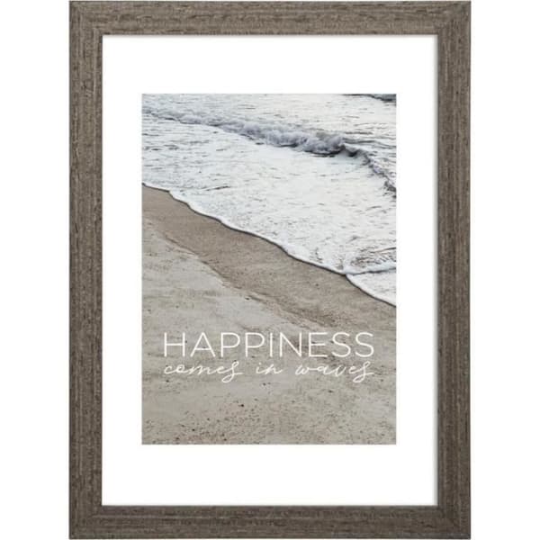 Hama Waves - Glas - MDF-Platten - Graubraun - Einzelbilderrahmen - Tisch - Wand - 10 x 15 cm - Rechteckig () - 00193092