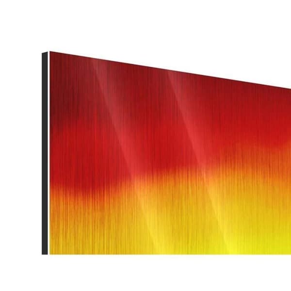 Panoramisk metallmålning Fascination Afrika 60 x 20 cm