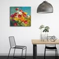 Miniatyrbild 2 av 4: Legendarte - Målning, Canvastavla - Vilda Blommor cm. 90x90
