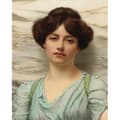 Miniatyrbild 1 av 4: Legendarte Imprenta på Duk - Carina - John William Godward - P-200