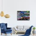 Miniatyrbild 3 av 4: Legendarte - Målning, Tryck på duk - Näckrosor Claude Monet cm. 80x100