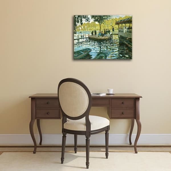 Legendarte - Målning, Canvastavla - La GrenouillÃ¨re Claude Monet cm. 80x100