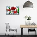 Miniatyrbild 2 av 4: Legendarte - Målning, Tryck på duk - Poppy Drops cm. 50x70