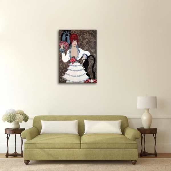 Legendarte - Målning, Print On Canvas - Die 6 Ad - Max Schwarzer cm. 40x60