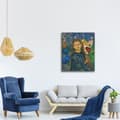 Miniatyrbild 3 av 4: Legendarte - Målning, tryck på duk - Porträtt av Ottilia Giacometti Giovanni Giacometti cm. 40x50