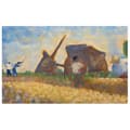 Miniatyrbild 1 av 4: Legendarte - Målning, tryck på duk - The Terrassiers Georges Seurat cm. 50x80