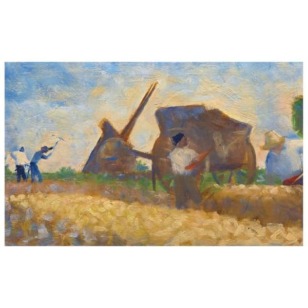 Legendarte - Målning, tryck på duk - The Terrassiers Georges Seurat cm. 50x80
