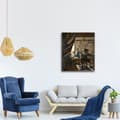 Miniatyrbild 3 av 4: Legendarte - Målning, tryck på duk - Allegori om målning (Konsten att måla) Jan Vermeer cm. 80x100
