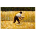 Miniatyrbild 1 av 4: Legendarte - Målning, Tryck på duk - The Reaper - Georges Seurat cm. 50x80