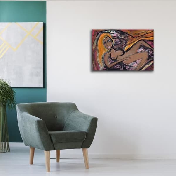 Legendarte - Målning, Tryck på duk - Helgarvning cm. 60x80