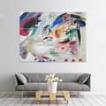 Miniatyrbild 3 av 4: Legendarte - Improvisation Multi Panel Painting - Wassily Kandinsky cm. 150x200 (12 paneler)