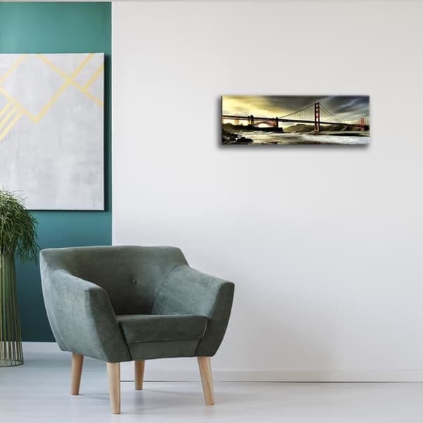 Legendarte - Målning, Tryck på duk - Amerikansk ikon cm. 30x90