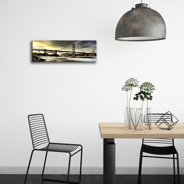 Legendarte - Målning, Tryck på duk - Amerikansk ikon cm. 30x90
