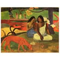Miniatyrbild 1 av 4: Legendarte - Målning, tryck på duk - Areaarea / Joyeusetés Paul Gauguin cm. 60x75