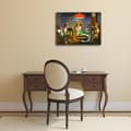 Miniatyrbild 2 av 4: Legendarte - Måla, tryck på duk - Hundar som spelar poker - En vän i trubbel - Cassius Marcellus Coolidge cm. 40x60