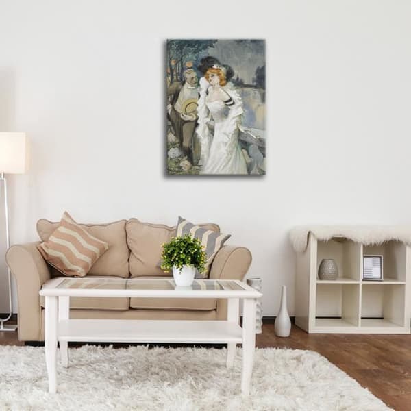 Legendarte - Målning, tryck på duk - Ett attraktivt erbjudande - Albert Guillaume cm. 60x90