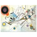 Miniatyrbild 1 av 4: Legendarte - Multi Panel Painting Composition VIII - Wassily Kandinsky cm. 150x200 (12 paneler)