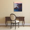 Miniatyrbild 2 av 4: Legendarte - målning, tryck på duk - stenar vid Belle-Lle, Port-Domois Claude Monet cm. 80x100