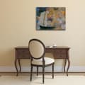 Miniatyrbild 2 av 4: Legendarte - Målning, Tryck på duk - Blommande moln - Odilon Redon cm. 50x60