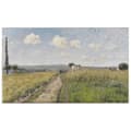 Miniatyrbild 1 av 4: Legendarte - Målning, tryck på duk - En junimorgon, utsikt över Pontoise - Camille Pissarro cm. 50x80
