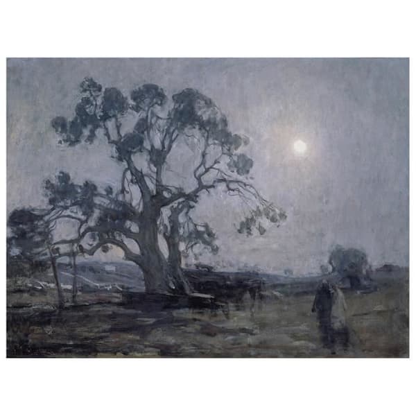 Legendarte - Målning, Tryck på duk - Oak Of Mamre - Abraham'S Oak - Henry Ossawa Tanner cm. 60x80