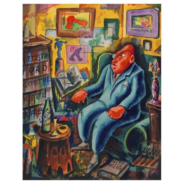 Legendarte - Målning, Tryck på duk - Snobben - Karl Wiener cm. 60x80
