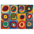 Miniatyrbild 1 av 4: Legendarte - Färgtest Multi Panel Målning - Wassily Kandinsky cm. 150x200 (12 paneler)