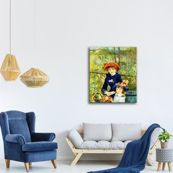 Legendarte - Målning, tryck på duk - Nafea Faa Ipoipo (När är du gift) Paul Gauguin cm. 50x60