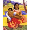 Miniatyrbild 1 av 4: Legendarte - Målning, tryck på duk - Nafea Faa Ipoipo (När är du gift) Paul Gauguin cm. 50x60