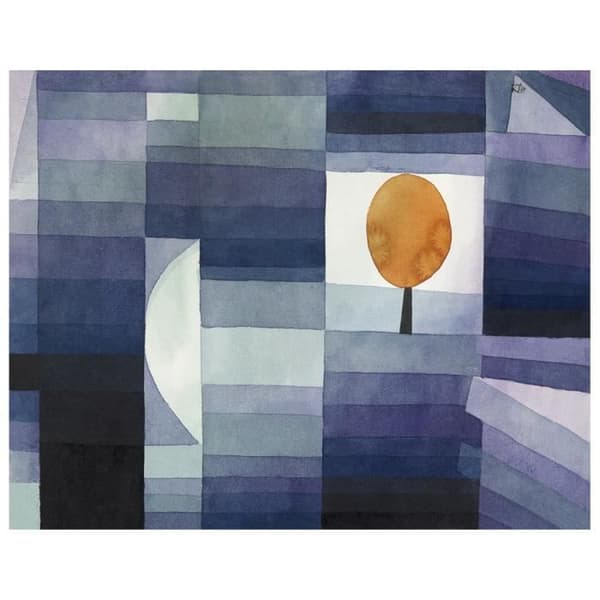 Legendarte - Målning, tryck på duk - Höstens förebud - Paul Klee cm. 50x60
