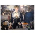 Miniatyrbild 1 av 4: Legendarte - Målning, tryck på duk - A Bar Aux Folies Bergère Édouard Manet cm. 50x60