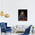 Miniatyrbild 3 av 4: Legendarte - Tavel, Tryck På Duk - Jungfrun Av Annonsen - Antonello Da Messina cm. 60x80
