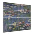 Miniatyrbild 2 av 4: Legendarte - Näckrosor Multi Panel Tavla - Claude Monet cm. 200x200 (16 paneler)