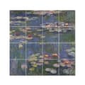 Miniatyrbild 1 av 4: Legendarte - Näckrosor Multi Panel Tavla - Claude Monet cm. 200x200 (16 paneler)