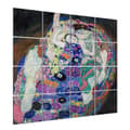 Miniatyrbild 2 av 4: Legendarte - Flerpanelsmålning Jungfrun - Gustav Klimt cm. 200x200 (16 paneler)