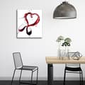 Miniatyrbild 2 av 4: Legendarte - Målning, Tryck på duk - Love Di...Wine cm. 50x60