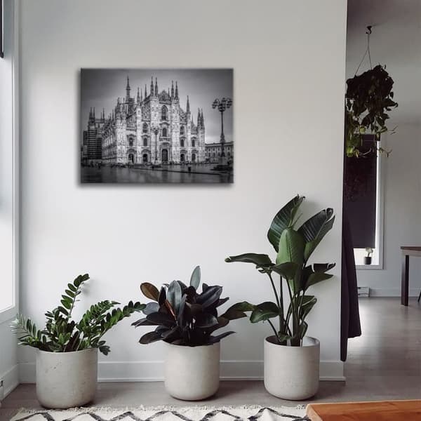 Legendarte - Målning, tryck på duk - The Dome Of Milano cm. 60x75