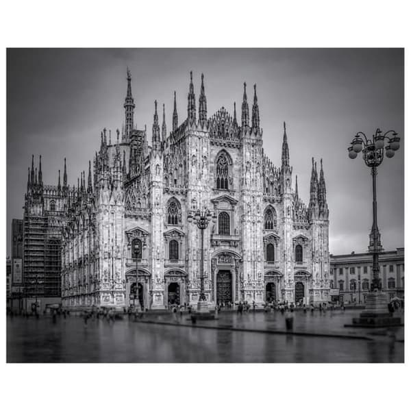 Legendarte - Målning, tryck på duk - The Dome Of Milano cm. 60x75