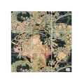 Miniatyrbild 1 av 4: Legendarte - Multi Panel Målning Kvinna Med Daisy - Alphonse Mucha cm. 150x150 (9 paneler)